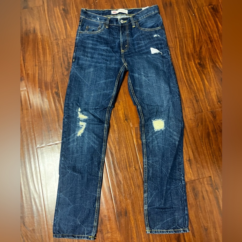Levi Blue Ripped Jeans W 28 L 28